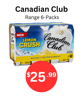 Canadian Club Range 6-Pack