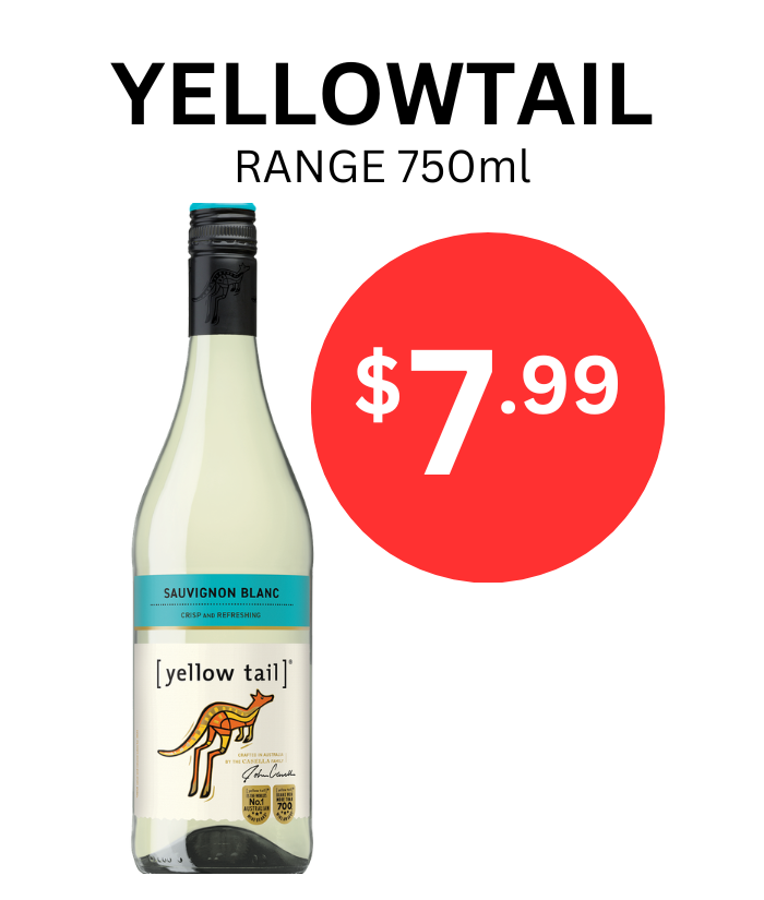 Bundaberg UP Rum 1 Litre
Smirnoff Vodka 1 Litre
Johnnie Walker Red Label 1 Litre
Gordons Gin 1 Litre