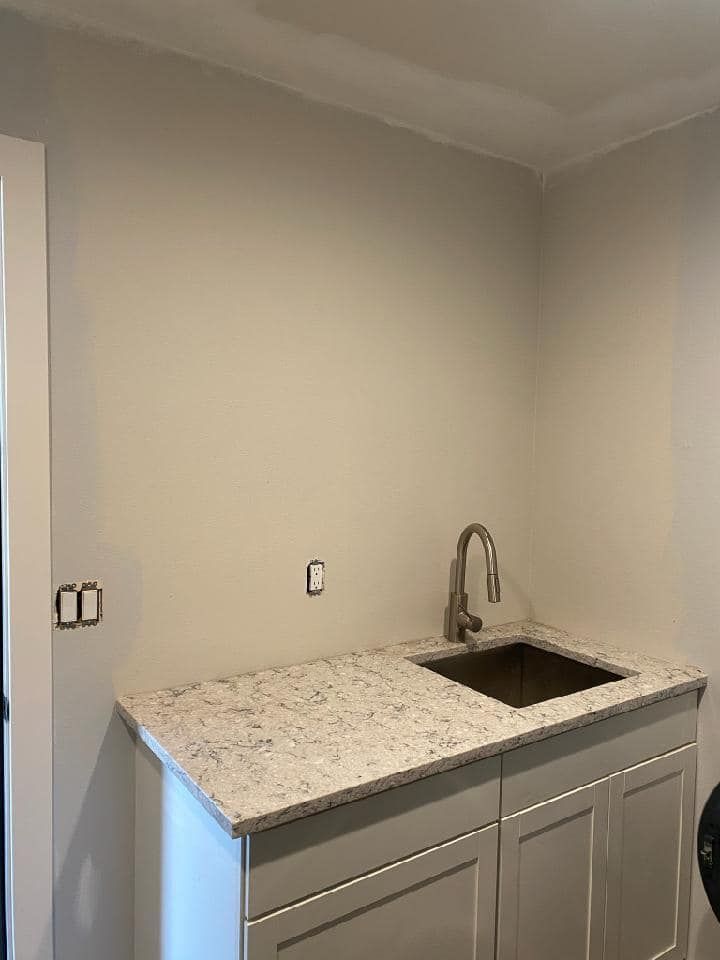 Before Renovation of Laundry Room