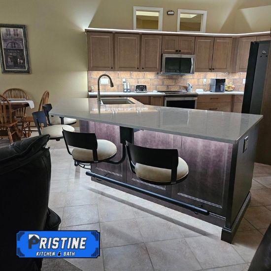 Completed Kitchen Remodel Project by Pristine Kitchen and Bath in Boise Idaho