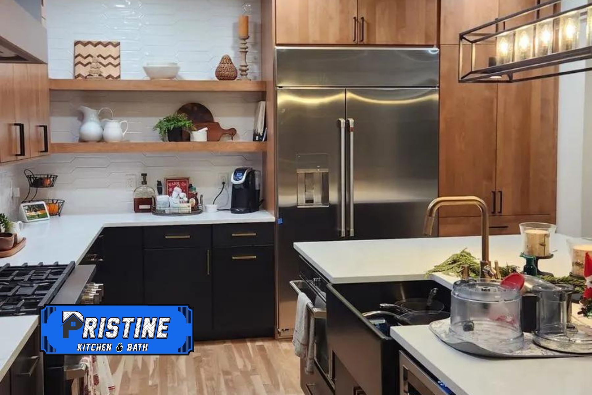 Custom Kitchen Remodel in Boise Idaho by Pristine Kitchen and Bath - Kitchen Remodel and Bathroom Remodel Contractor