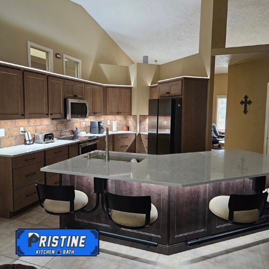 Kitchen Remodel Completed by Pristine Kitchen and Bath