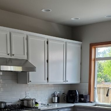 Boise Idaho Kitchen Remodel - Cabinets, Countertops, Tile Backsplash