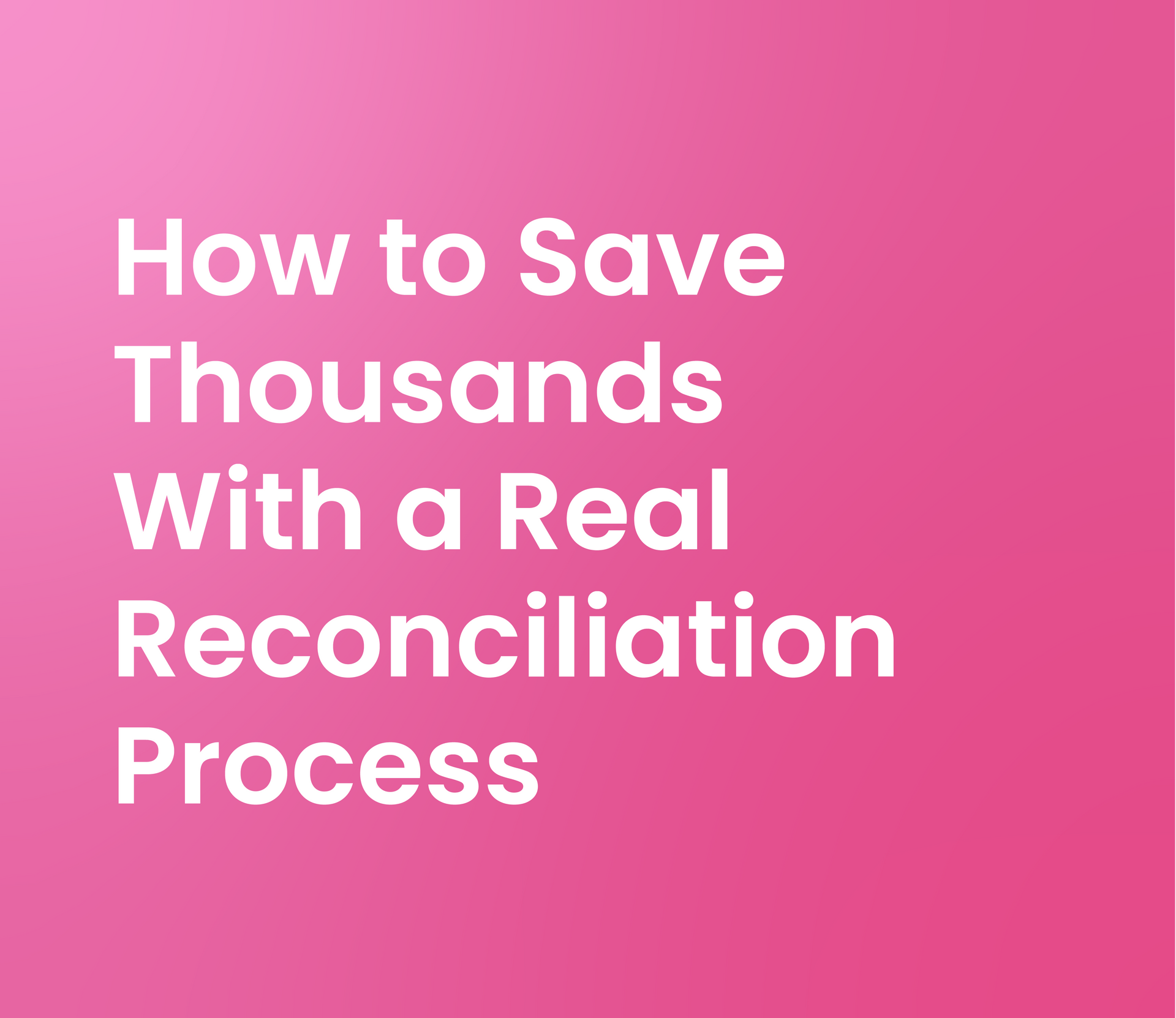 Text on pink background: