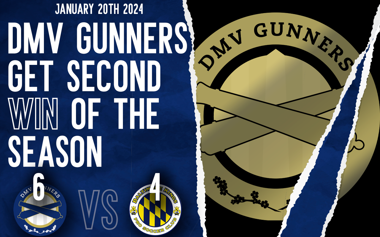 DMV Gunners Get Second Win of the Season and First Win in Carroll County on January 20th