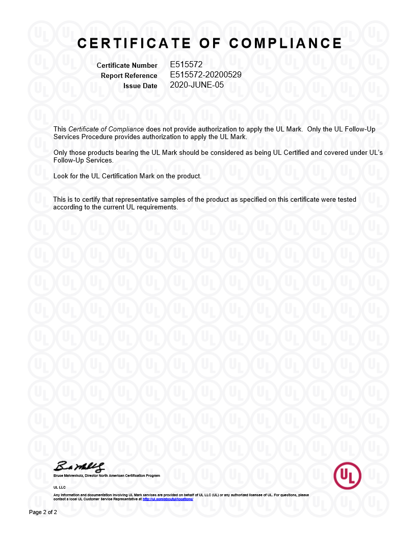 certificazione UL 508A - CSA C22.2 No. 14