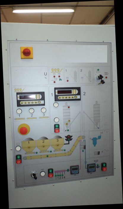 quadro elettrico di distribuzione industriale