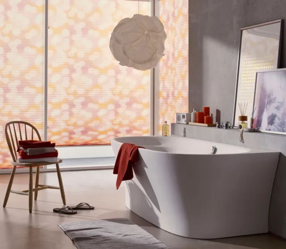 tende per interni a Bologna in un bagno