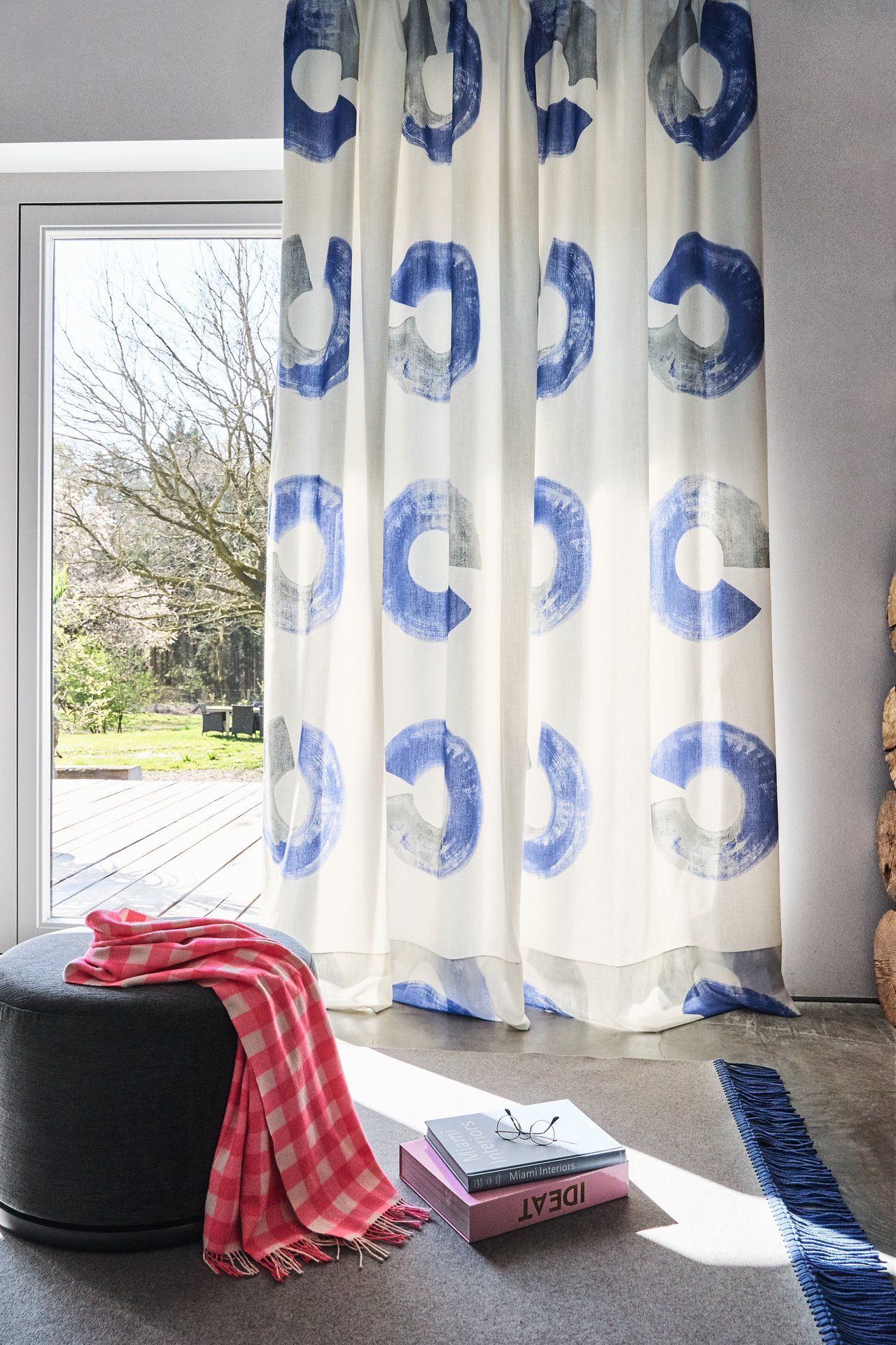 tende con fantasie a cerchio