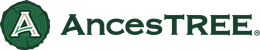 A logo for a company called a ancestree