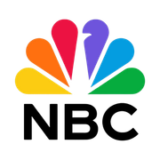 The nbc logo has a rainbow colored bird on it