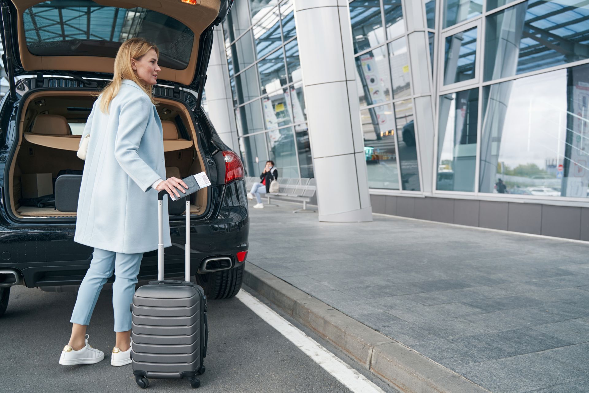 Drop off after shuttle service