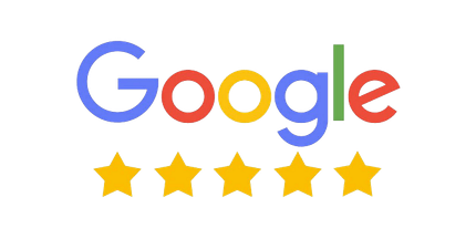 5 stars on google