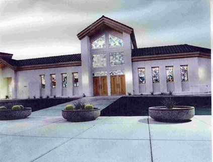Mountain View Church Entry | Las Vegas, NV | LF Harris and Company