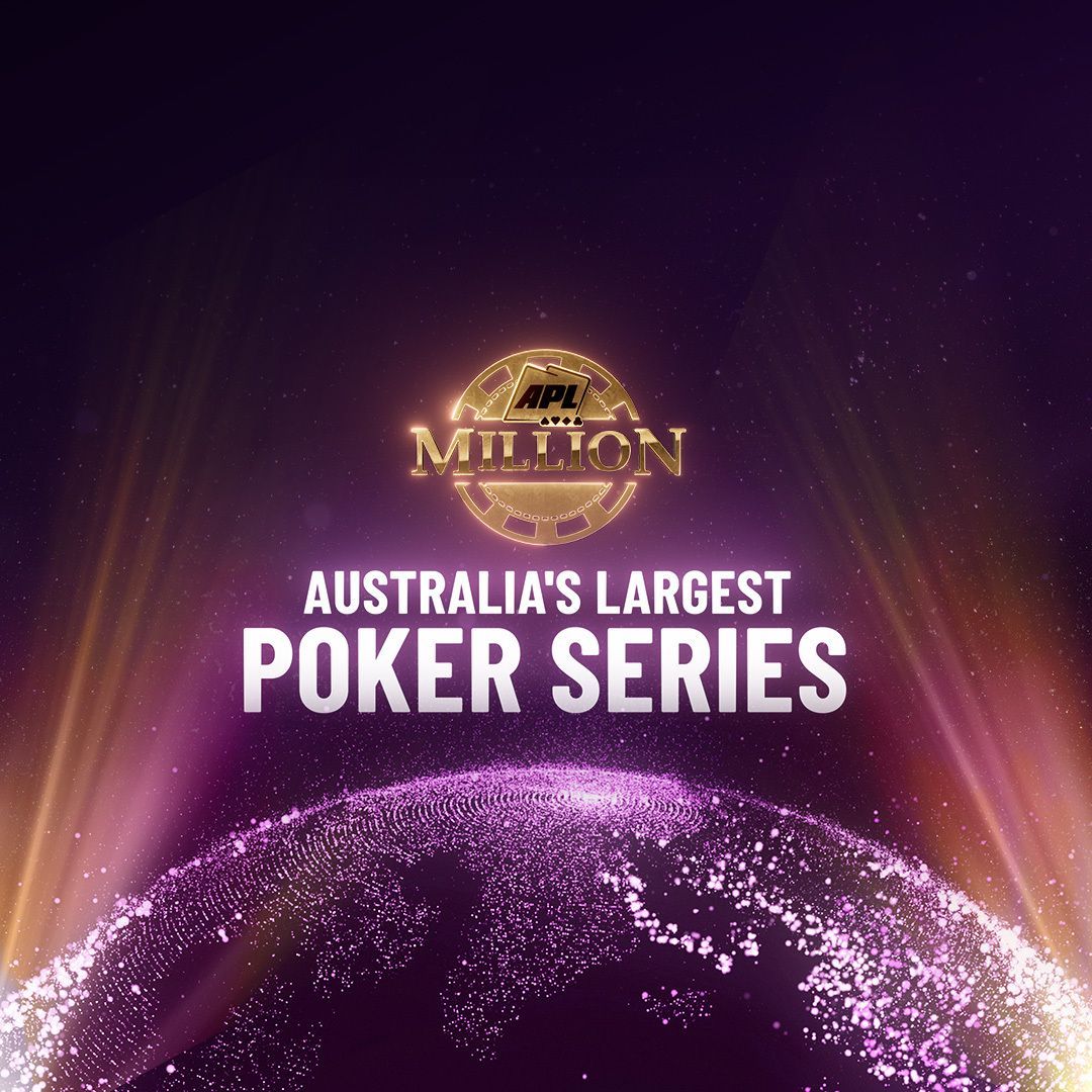 A poster for australia 's largest poker series
