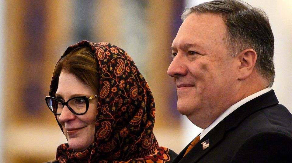 Susan and Mike Pompeo on Mideast trip