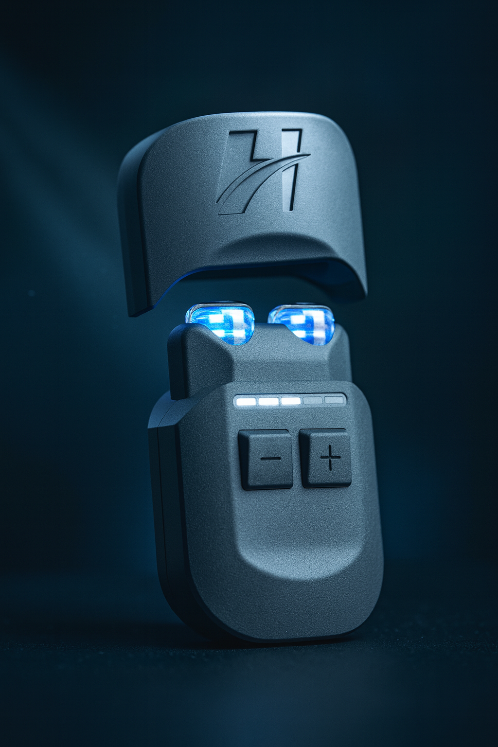 Football player in a red jersey and black helmet, holding a football on a green field.