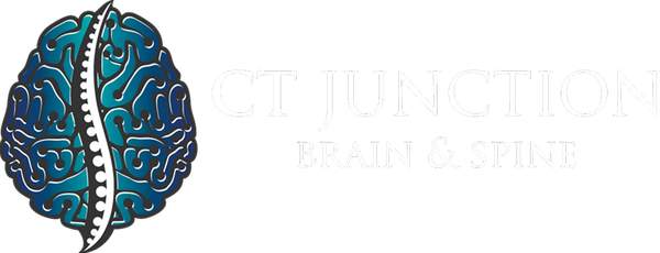 Logo of a brain and spinal cord, with the text "Connection" and "Neural Imaging".