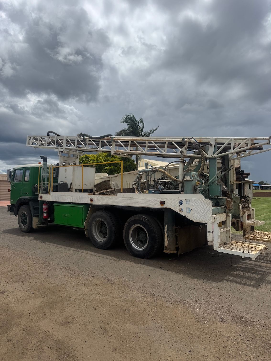 Our Drill Truck— Kowaltzke Drilling Services in Gatton, QLD 