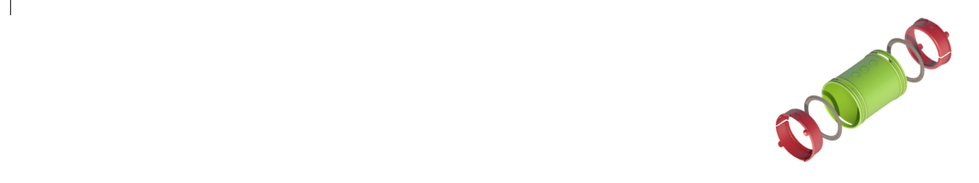 CAD Rendering of Ubbink Air Excellent Self-Sealing Joint