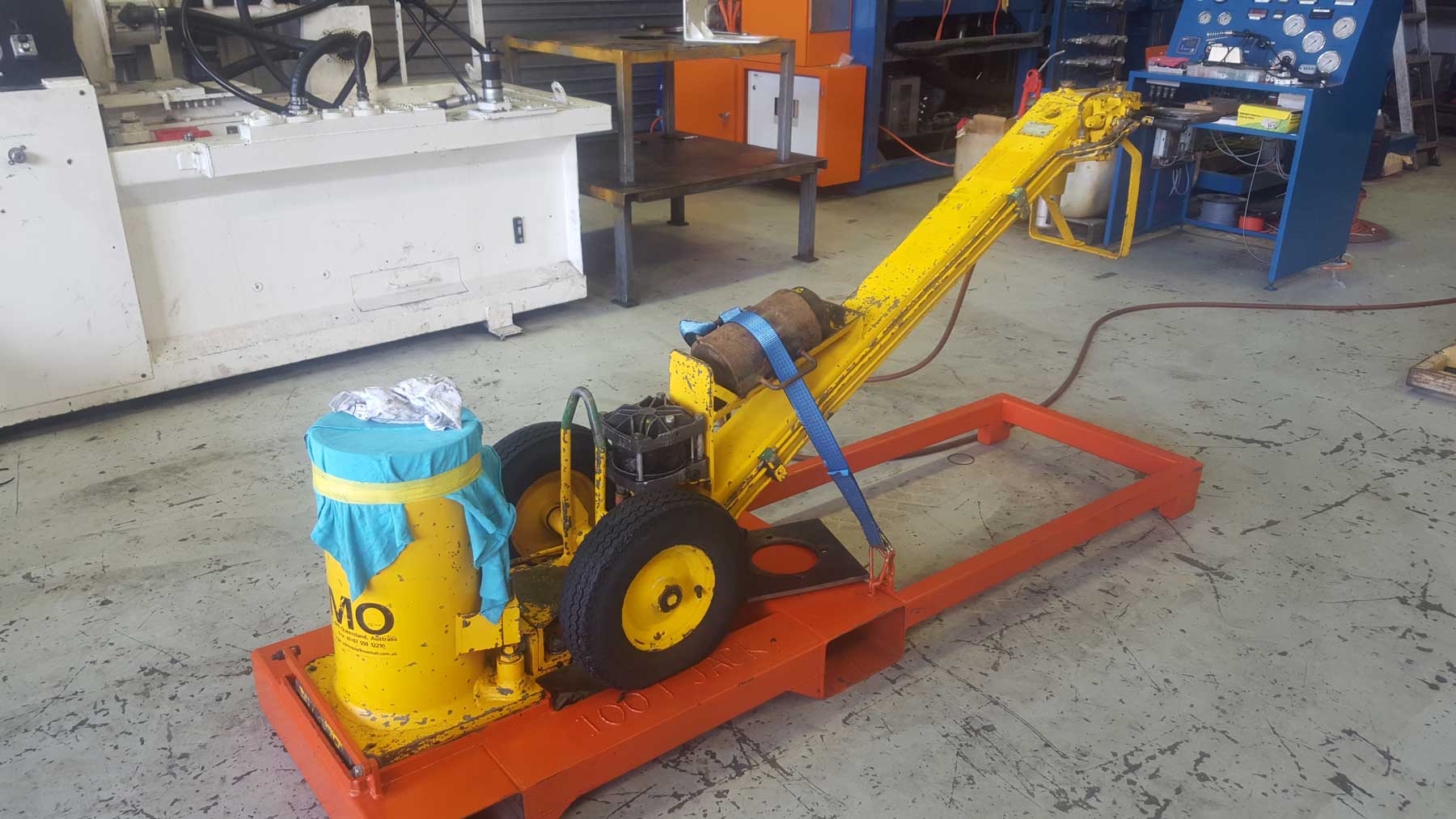 Hydraulic Machine — Hydraulic Repairs in Paget, QLD