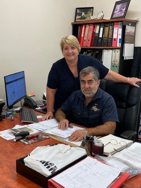 Jill & Dave — Hydraulic Repairs in Paget, QLD