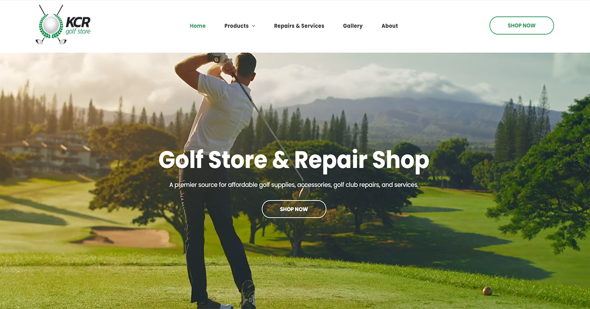 Vlieger Boekhouding ziek Leading Online Provider of Golf Equipment & Services | KCR Golf Store