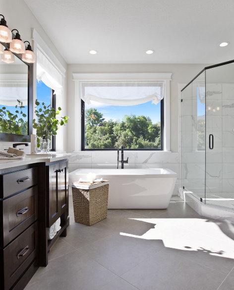 luxury bathroom in mission viejo