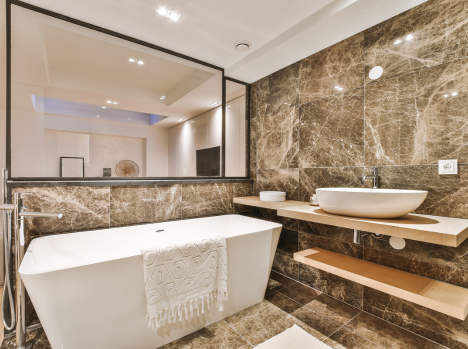 luxurious bathroom design in mission viejo ca