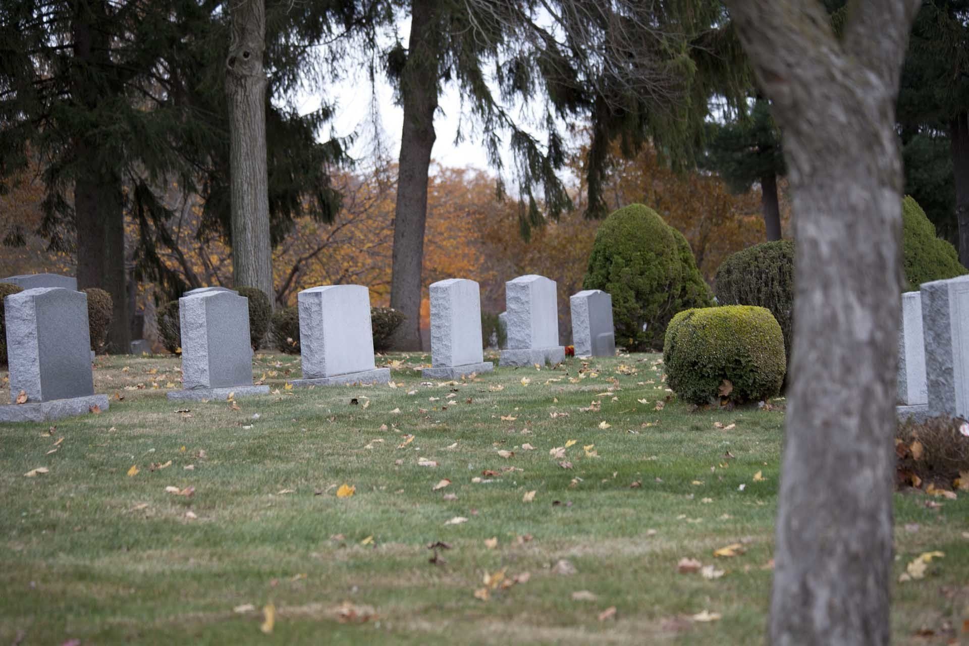 Wrongful Death Attorney — Grave Stones in the Cemetery in Gillette, WY
