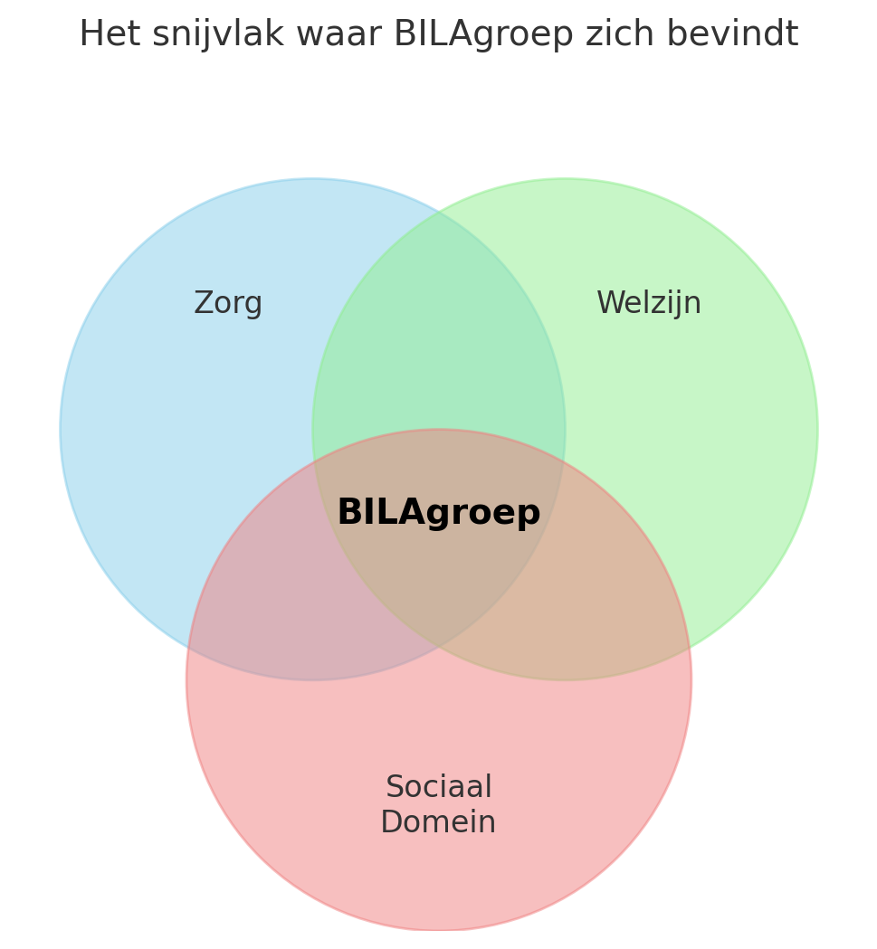 Snijvlak Zorg welzijn Bilagroep