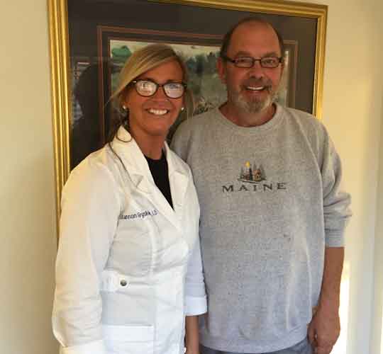 Happy Patient With Denturist 2 — Kennebunk, ME — Denture Solutions