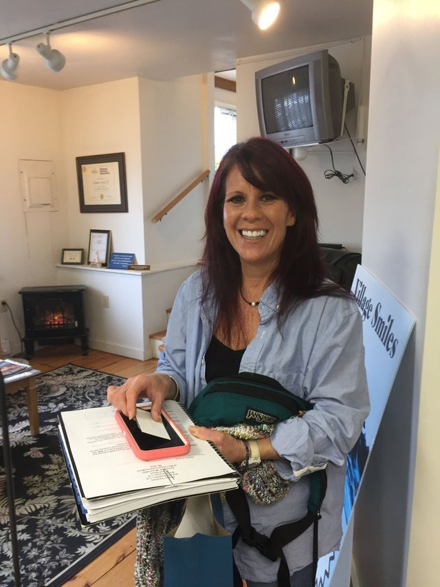 Happy Woman 7 — Kennebunk, ME — Denture Solutions