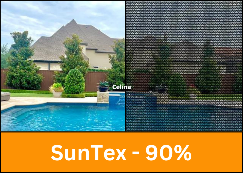 image demonstrating suntex 90 screen