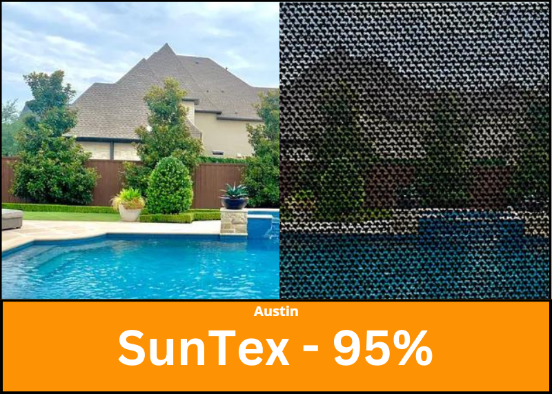 image demonstrating suntex 95 fabric