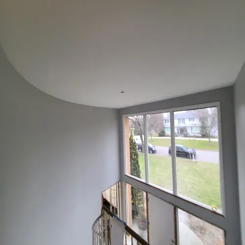 A seamless wall partition installation in Buffalo