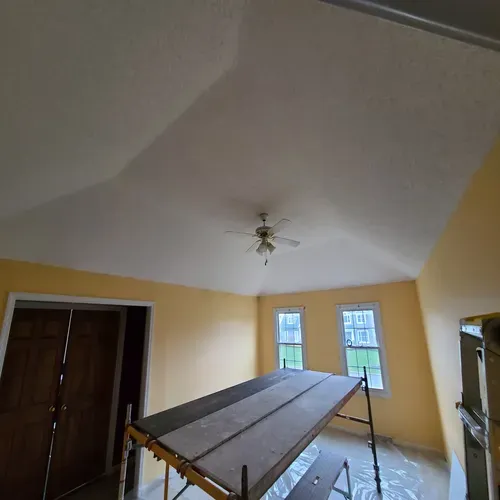 Our team specializes in drywall finishing services in Buffalo, as seen in this image.