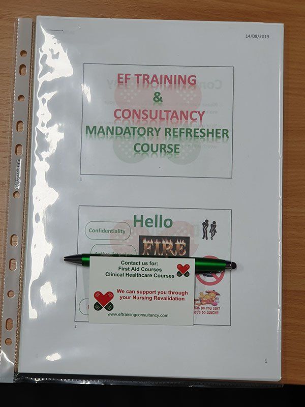 ef training healthcare