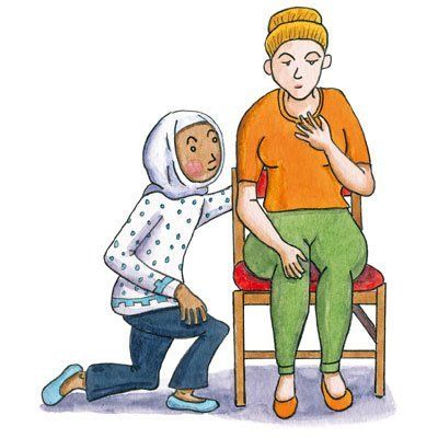 first aid illustration