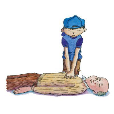 kids learning cpr