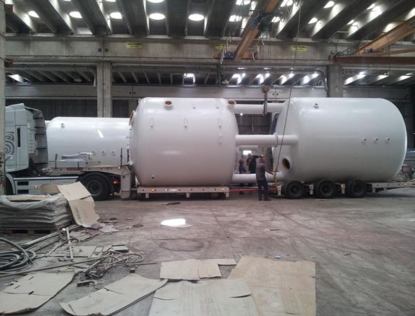 sabbiatura a secco serbatoi