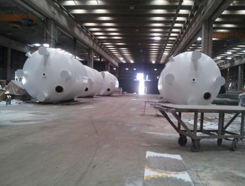 sabbiatura a secco serbatoi