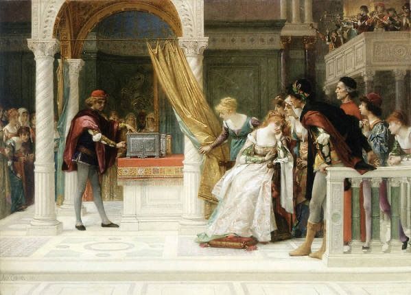 The Merchant of Venice (1881) by Alexandre Cabanel