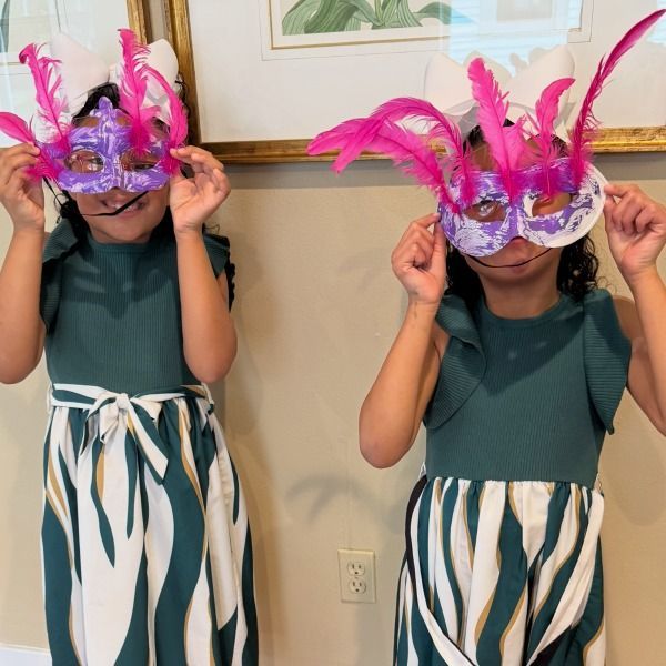 Mardi Gras Mask Activity