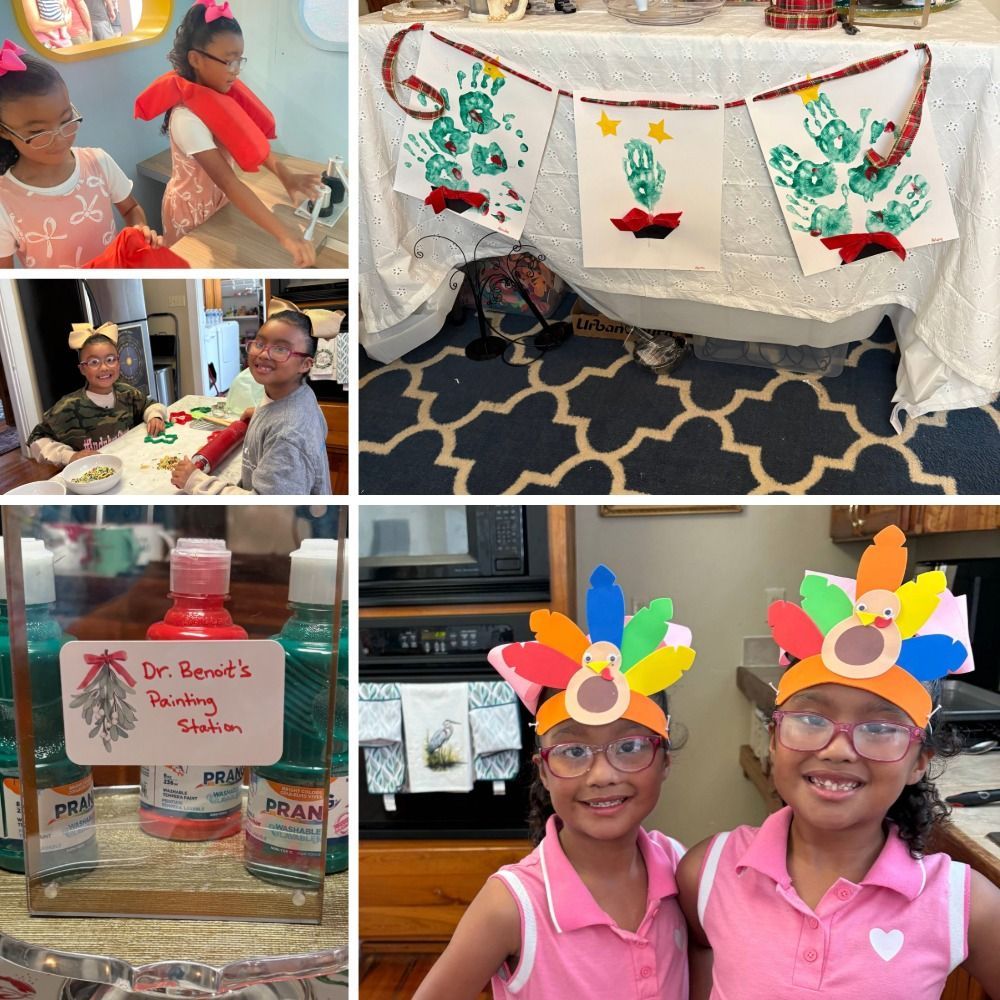 Group of children reading