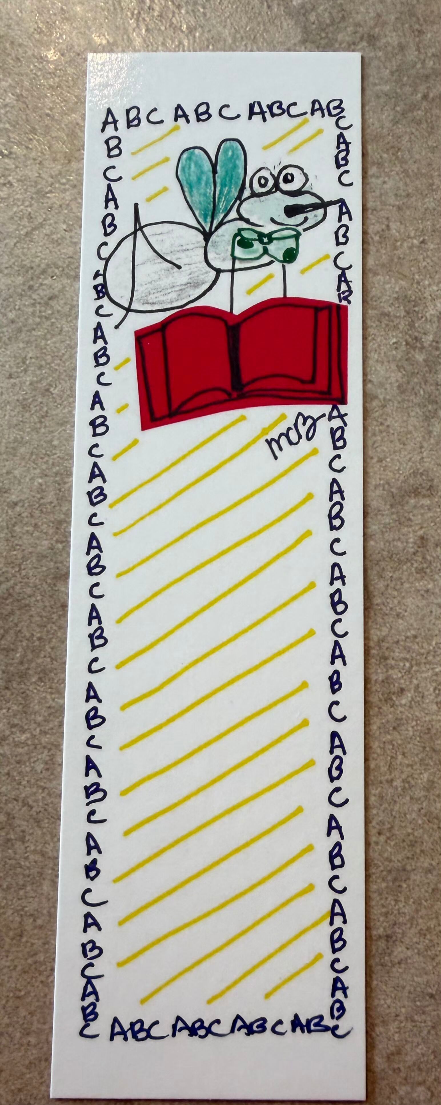 Gus the Gnat bookmark