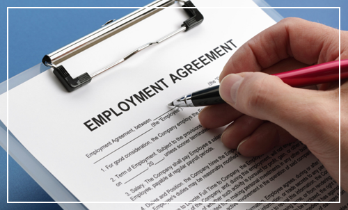 Employment agreement form