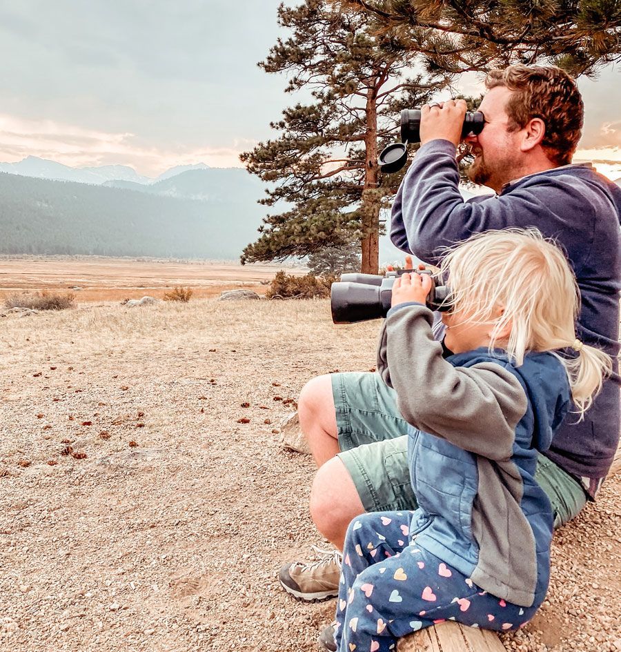 Father-and-Daughter-Birding Father-and-Daughter-Birding