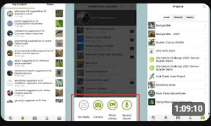 iNaturalist is an online, crowdsourced scientific database where users from across the world can submit and corroborate data.We will start with the basics: how to get on the app, how to explore the global database, and how to contribute valuable data.