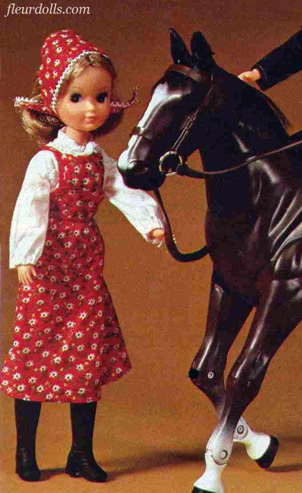 Basic Fleur doll red dress promo